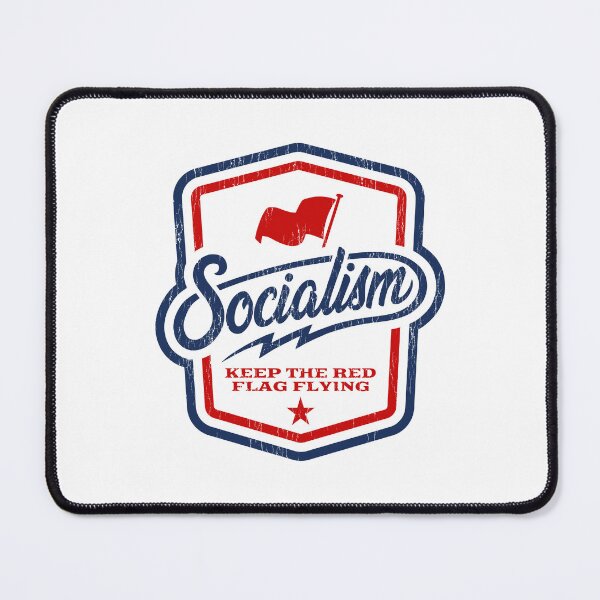 Item preview, Socialism Crest - Keep the Red Flag Flying designed and sold by Eat the Rich.