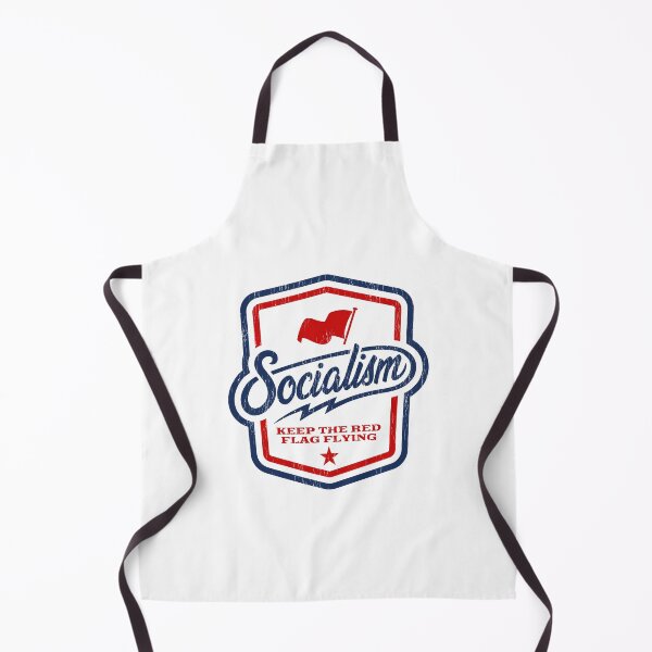 Item preview, Socialism Crest - Keep the Red Flag Flying designed and sold by Eat the Rich.
