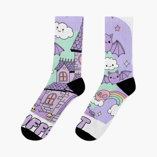 Item preview, Different Is Beautiful – Kawaii Pastel Gothic Haunted House Digital Art designed and sold by AnnDesignStudio.