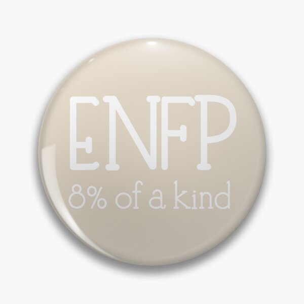Item preview, ENFP 8% of A Kind | MBTI Personality Type | Free Spirit Quote Sticker White designed and sold by MysticMagpie.