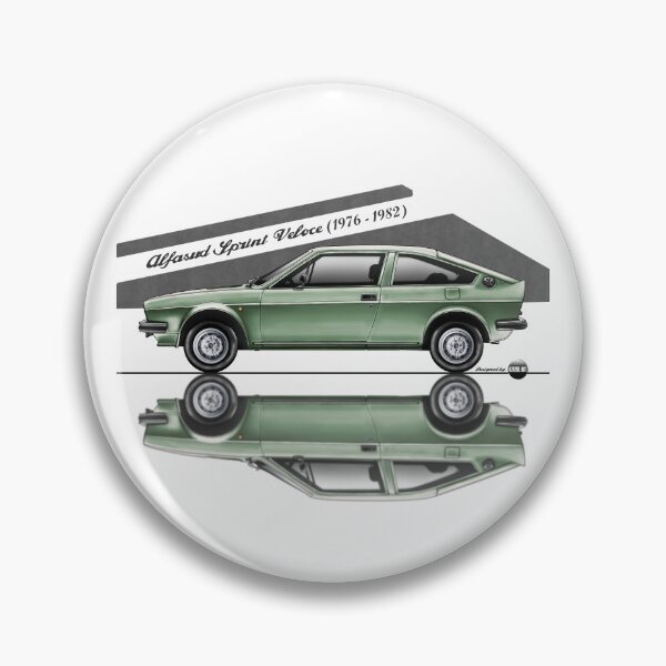 Item preview, Alfasud Sprint Veloce (Verde acqua metallizzato) – Italian Boxer Spirit designed and sold by Azaziel.