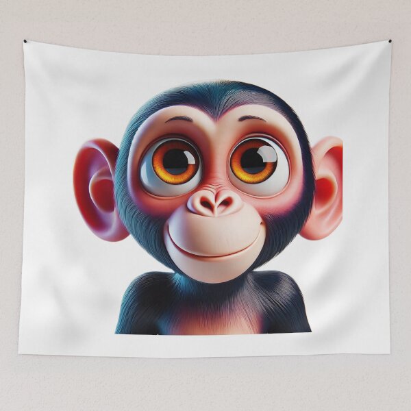 Item preview, Adorable Chimpanzee designed and sold by Sillytoe.