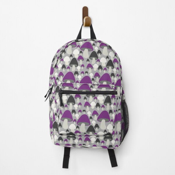 Item preview, Asexual Pride Mushroom Pattern designed and sold by SamTheDadFriend.