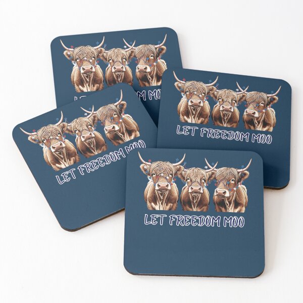 Item preview, Let Freedom Moo designed and sold by HomeFreewithMe.