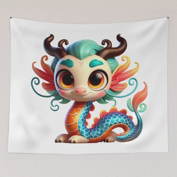 Item preview, Adorable Chinese Dragon Boy designed and sold by Sillytoe.
