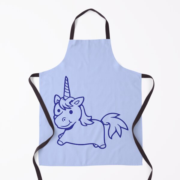 Item preview, Unicorn Cute Running Fabulous Mythical Horn Horse Comic designed and sold by shirt-o-mat.