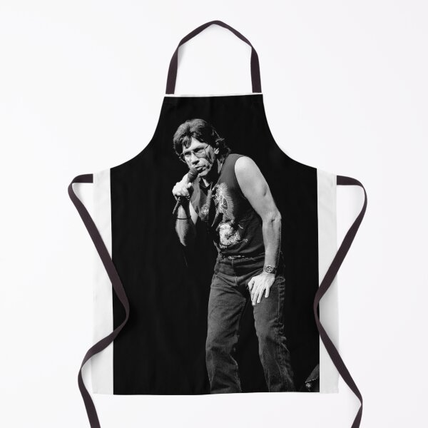 Item preview, John Kay - Steppenwolf - BW Photograph designed and sold by ConcertImages.