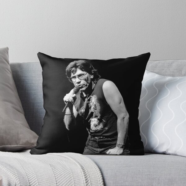 Item preview, John Kay - Steppenwolf - BW Photograph designed and sold by ConcertImages.
