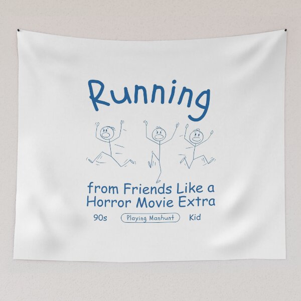 Item preview, Running from friends like a horror movie extra designed and sold by Peerless-Prime.