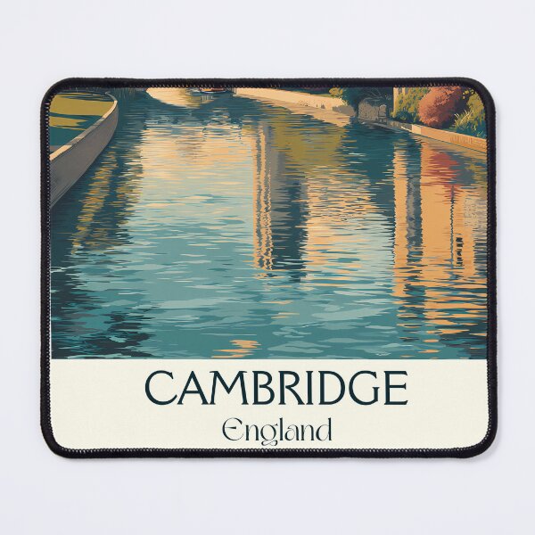 Item preview, Cambridge University River View Poster designed and sold by TuncGK.