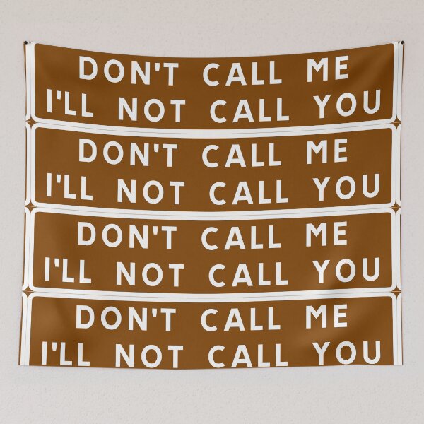 Item preview, Don't call me! designed and sold by ALF2023.