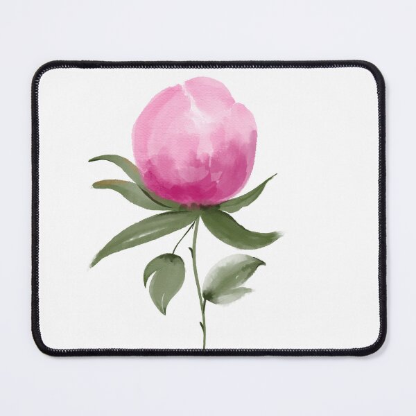 Item preview, Pink flower Peony ready to bloom designed and sold by Pragatee.