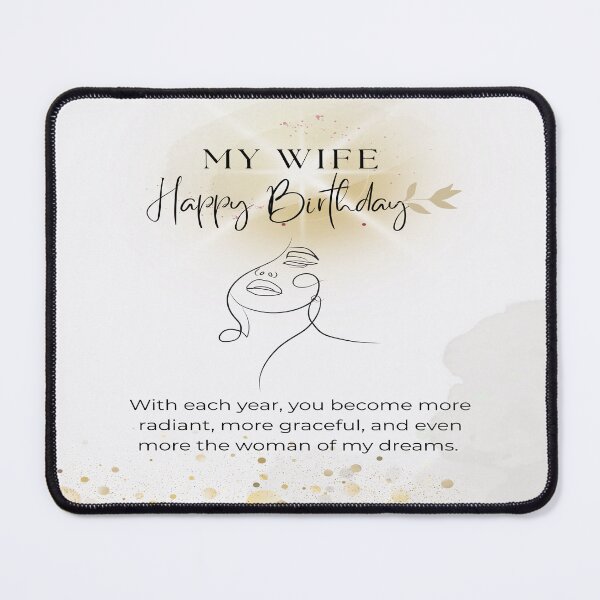 Item preview, With Each Year You Become More Radiant | Happy Birthday Gift for Wife designed and sold by skkyfaithArtz.