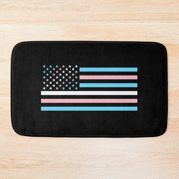 Item preview, Trans Transgender Pride American Pride Flag  designed and sold by fleentstones.