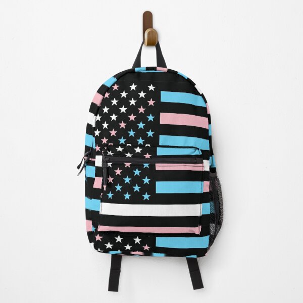 Item preview, Trans Transgender Pride American Pride Flag designed and sold by fleentstones.