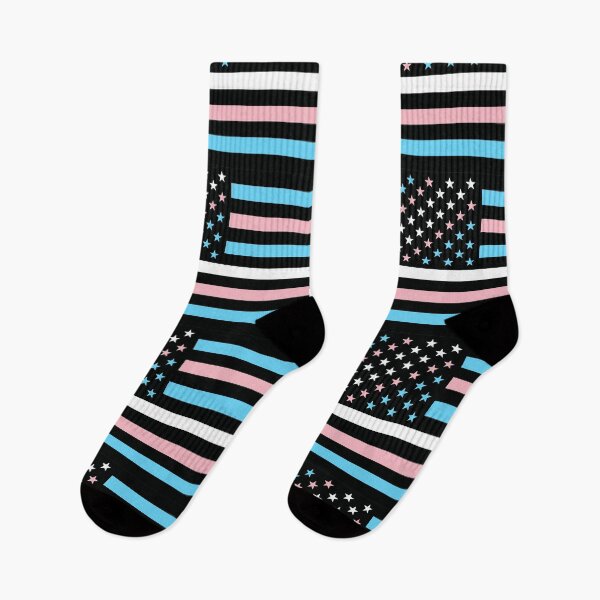 Item preview, Trans Transgender Pride American Pride Flag  designed and sold by fleentstones.
