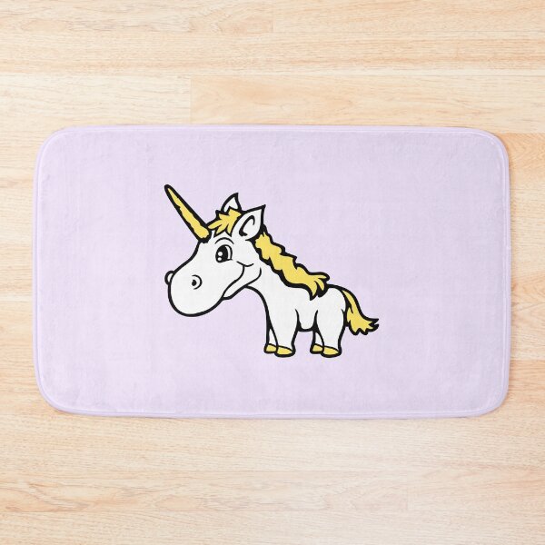 Item preview, Unicorn Cute Fabulous Mythical Horn Horse Comic Cartoon designed and sold by shirt-o-mat.