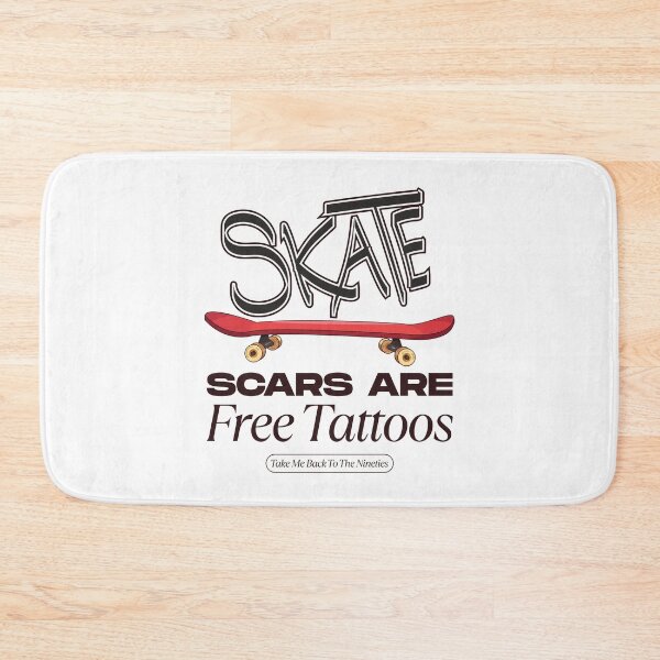 Item preview, Skate scares are free tattoos designed and sold by Peerless-Prime.