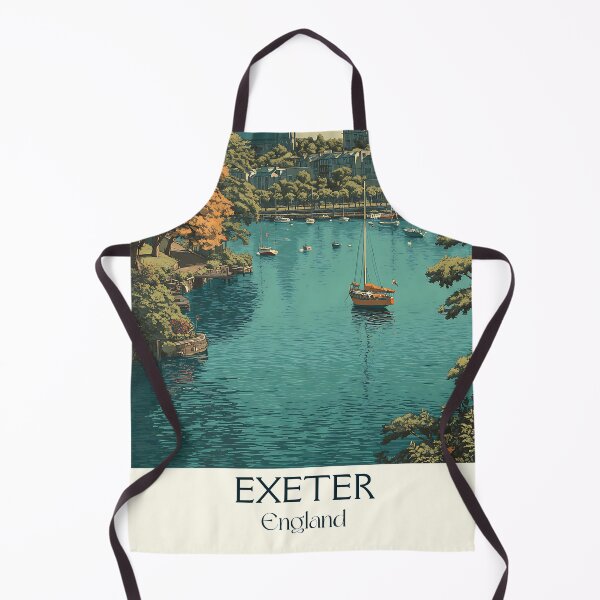Item preview, Exeter England Cathedral and Blue Sky Poster designed and sold by TuncGK.