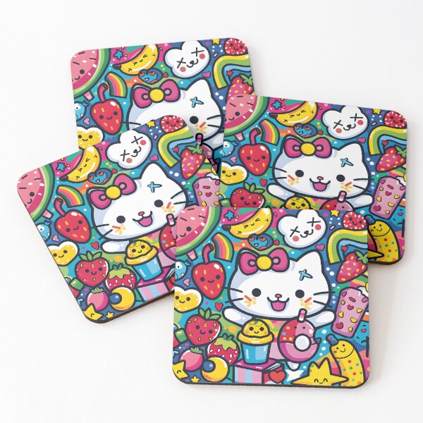 Item preview, Super Cute Character Chaos - Adorable Colorful Art Collection designed and sold by AnnDesignStudio.
