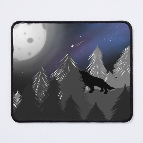 Item preview, Howling wolf designed and sold by TenshiiArts.