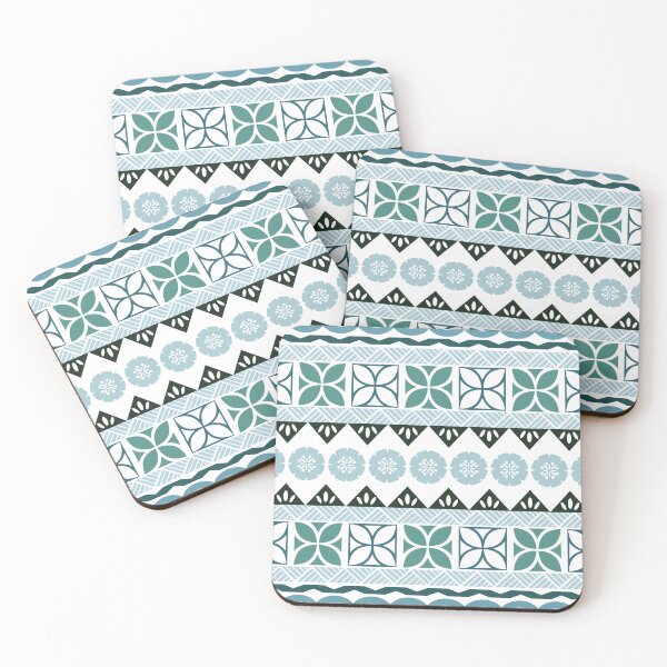 Item preview, Fiji Tropical Island Luisa Pattern Ocean designed and sold by lolomastudio.