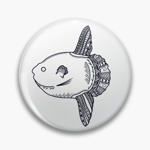 Item preview, Tribal Mola Mola Sunfish designed and sold by Steeb757.