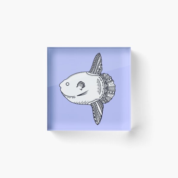 Item preview, Tribal Mola Mola Sunfish designed and sold by Steeb757.