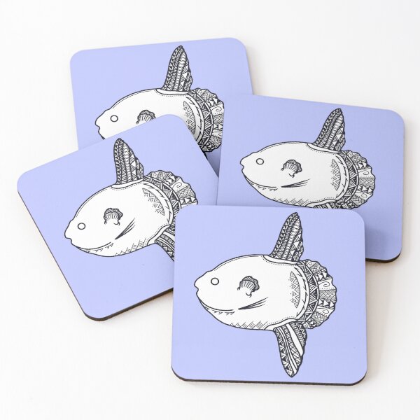Item preview, Tribal Mola Mola Sunfish designed and sold by Steeb757.