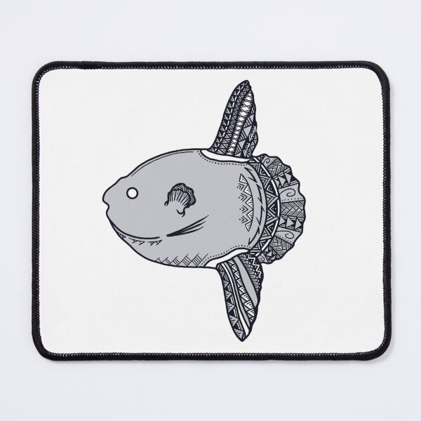 Item preview, Tribal Gray Mola Mola Sunfish designed and sold by Steeb757.
