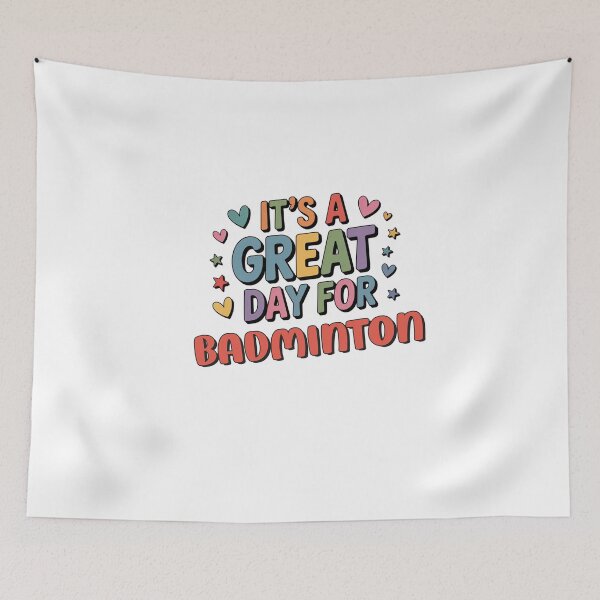 Item preview, It's a Great Day for Badminton - Funny Badminton Lover designed and sold by Watsonarts.
