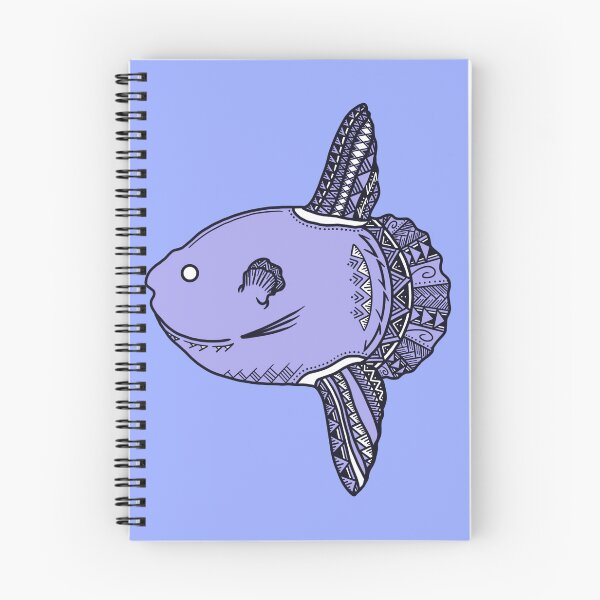 Item preview, Tribal Light Blue Mola Mola Sunfish designed and sold by Steeb757.