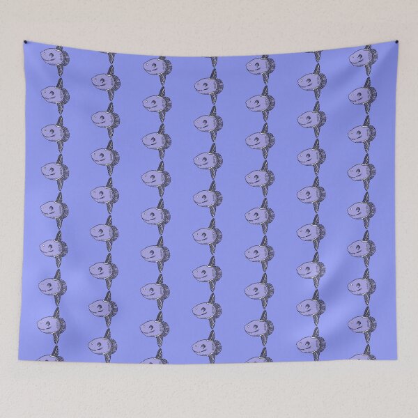 Item preview, Tribal Light Blue Mola Mola Sunfish designed and sold by Steeb757.