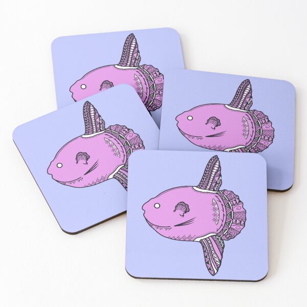 Item preview, Tribal Pink Mola Mola Sunfish designed and sold by Steeb757.