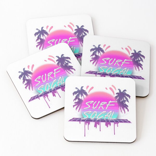 Item preview, Club de surf Neon SoCal Premium, moderno y genial, el mejor regalo designed and sold by Imaginarium of Chaos falcon88 .