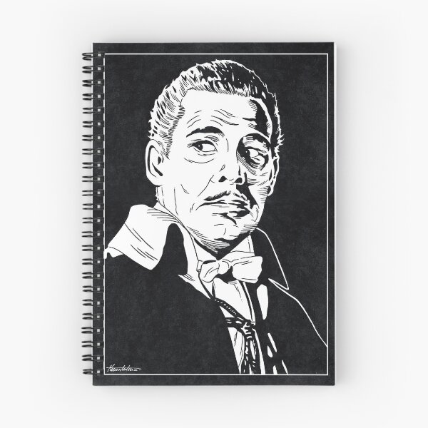 Item preview, COUNT ALUCARD - Son of Dracula (Black and White) designed and sold by FamousWeirdosRB.