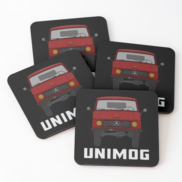 Item preview, Classic Unimog Red (on black) designed and sold by Groenendijk.
