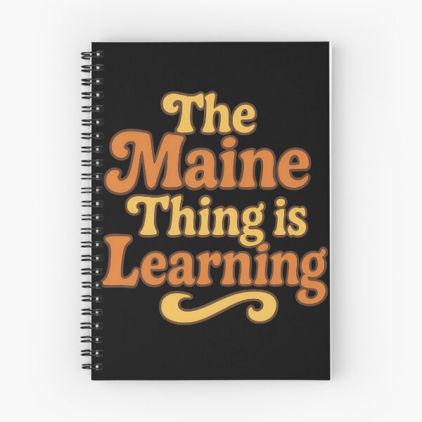 Item preview, Maine Thing is Learning designed and sold by Uglyandcute.