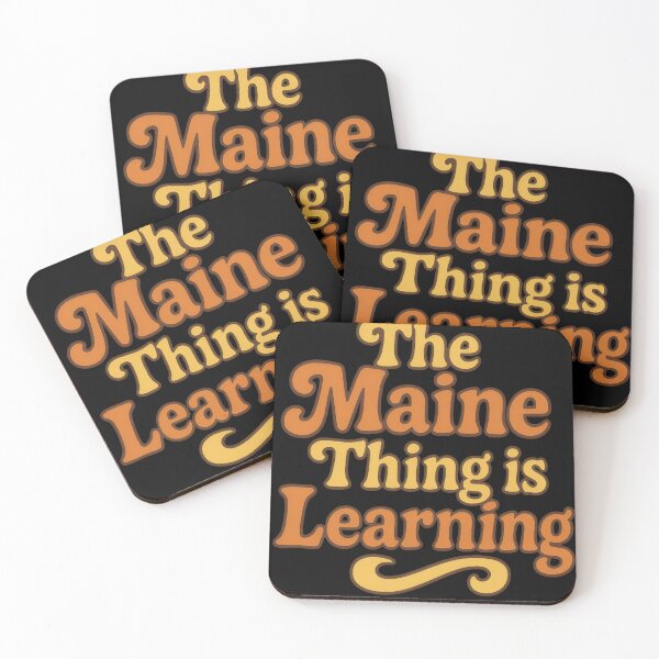 Item preview, Maine Thing is Learning designed and sold by Uglyandcute.