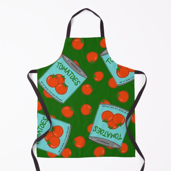 Item preview, Can of Tomatoes With Tomato Background On Green designed and sold by MBeesShop.