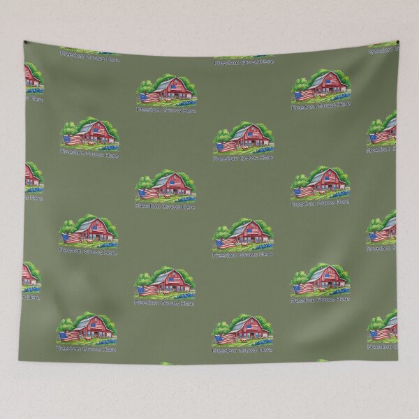 Item preview, Freedom Grows Here designed and sold by HomeFreewithMe.