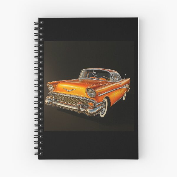 Item preview, Classic American Orange Car designed and sold by SylwiaCarArt.