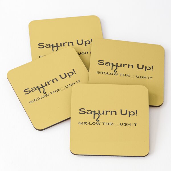 Item preview, Saturn Up!  Saturn return inspirational accessory Gold designed and sold by Parastyling.