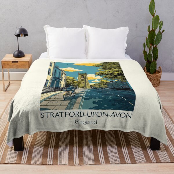 Artikelvorschau, Poster Stratford-upon-Avon Tudor Street und Baum entworfen und verkauft von TuncGK.