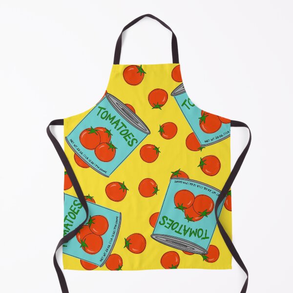 Item preview, Can of Tomatoes With Tomato Background On Yellow designed and sold by MBeesShop.