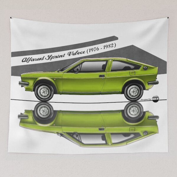 Item preview, Alfasud Sprint Veloce (Verde matese) – Italian Boxer Spirit designed and sold by Azaziel.