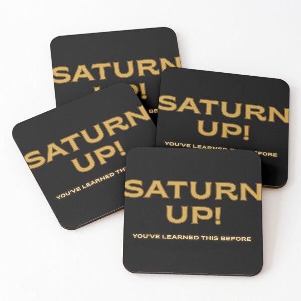 Item preview, Saturn Up!  Saturn return inspirational accessory Black designed and sold by Parastyling.
