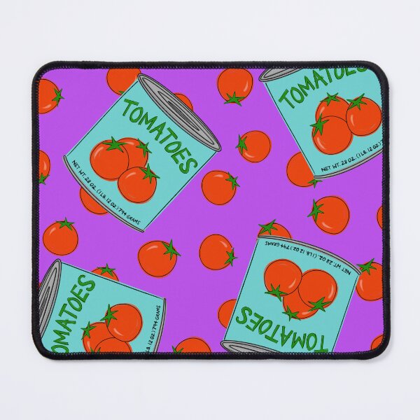 Item preview, Can of Tomatoes With Tomato Background On Purple designed and sold by MBeesShop.