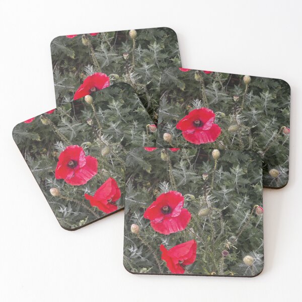 Item preview, Red poppies designed and sold by Antz Designs.