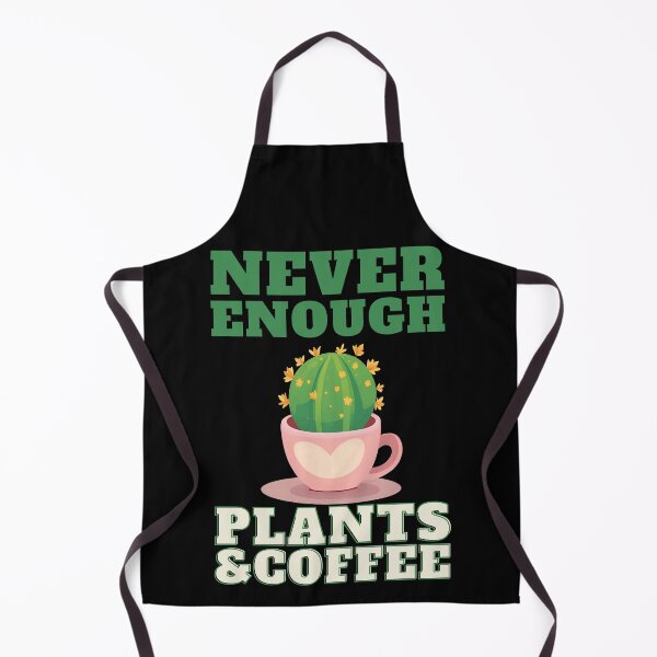 Item preview, Never enough of Plants & Coffee | Cute Cactus in a Cup designed and sold by MySciPic.